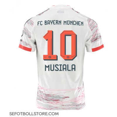 Bayern Munich Jamal Musiala #10 Replika Bortatröja 2025-26 Kortärmad Bayern Munich Jamal Musiala #10 Replika Bortatröja 2025-26 Kortärmad